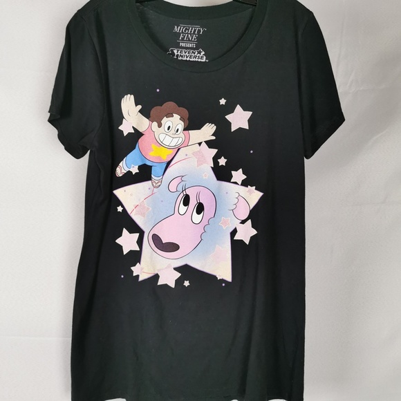 Steven Universe Steven and Lion Star T-Shirt - Picture 3 of 5